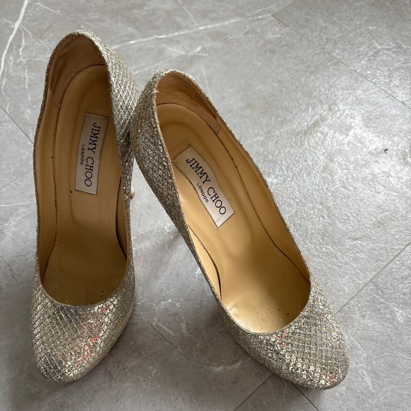 Jimmy Choo Heels Size 37.5 - Picture 7 of 8